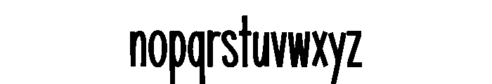 Apex Honey Font LOWERCASE
