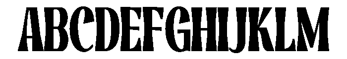 Aphilles Font UPPERCASE