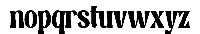 Aphilles Font LOWERCASE