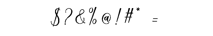 Aphrodite Regular Font OTHER CHARS