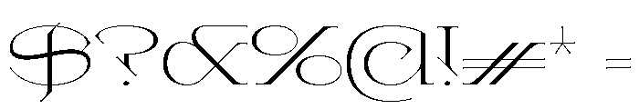 Aphyx Regular Font OTHER CHARS