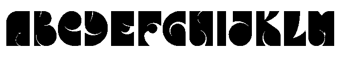 Apocent Font UPPERCASE