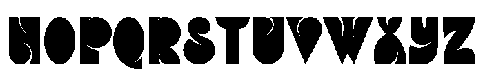 ApocentRegular Font UPPERCASE