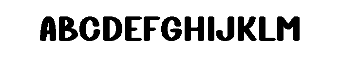 Apple Banana Font UPPERCASE