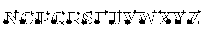 Apple Day Font UPPERCASE