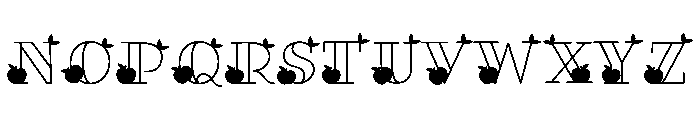 Apple Day Font LOWERCASE