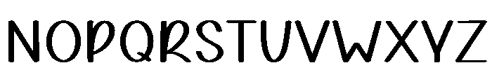 Apple Lemon Font LOWERCASE