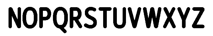 Applegen Font LOWERCASE