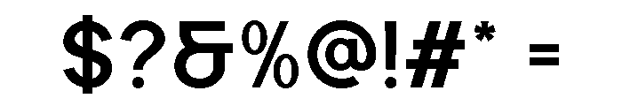 Apresto Regular Font OTHER CHARS