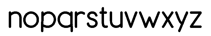 Apricelle Font LOWERCASE