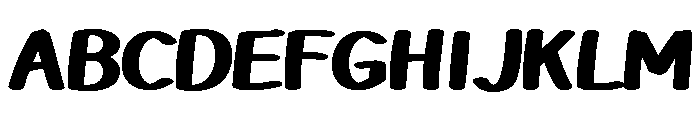 Apricot Club Regular Font UPPERCASE