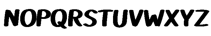 Apricot Club Regular Font UPPERCASE