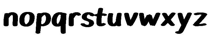 Apricot Club Regular Font LOWERCASE