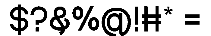 AptoraBold-Bold Font OTHER CHARS