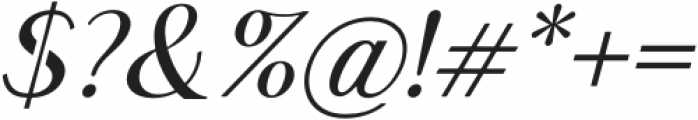 APOLLO Italic otf (400) Font OTHER CHARS