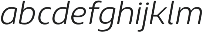 Apacible Light Italic otf (300) FONT