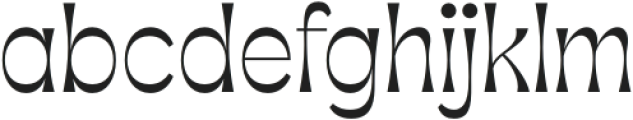 ApagahReverse-Regular otf (400) Font LOWERCASE