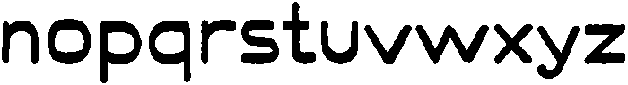AperitivoPorto Bold otf (700) Font LOWERCASE