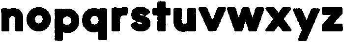 AperitivoPortoSans Bold otf (700) Font LOWERCASE