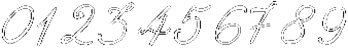 AperitivoPortoScript Outline otf (400) Font OTHER CHARS