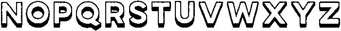 AperitivoPortoShadow Regular otf (400) Font LOWERCASE