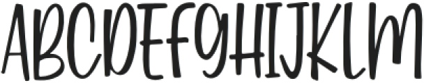 Aperly Regular otf (400) Font UPPERCASE