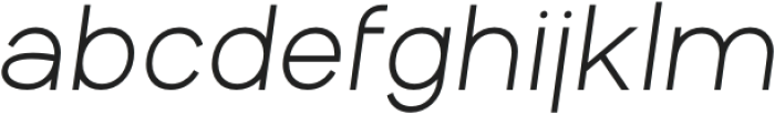 Aperta Italic otf (400) Font LOWERCASE