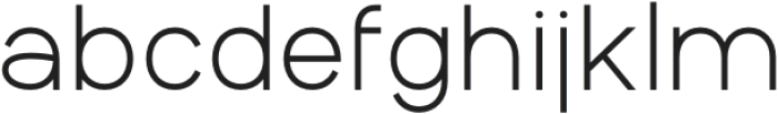 Aperta Regular otf (400) Font LOWERCASE