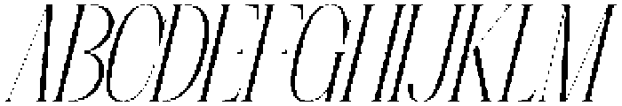 Apex Royale Italic otf (400) Font UPPERCASE