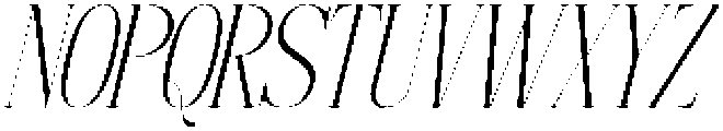 Apex Royale Italic otf (400) Font UPPERCASE