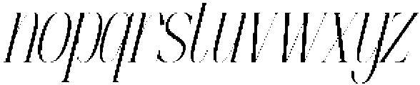 Apex Royale Italic otf (400) Font LOWERCASE