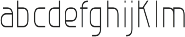 Apocalyptic Light Condensed otf (300) Font LOWERCASE