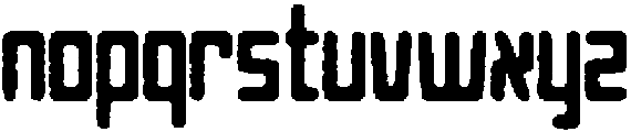 Apollon Circular Angular otf (400) Font LOWERCASE