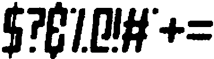 Apollon Circular Eroded Italic otf (400) Font OTHER CHARS