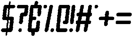 Apollon Circular Inline Italic otf (400) Font OTHER CHARS