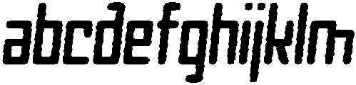 Apollon Circular Inline Italic otf (400) FONT