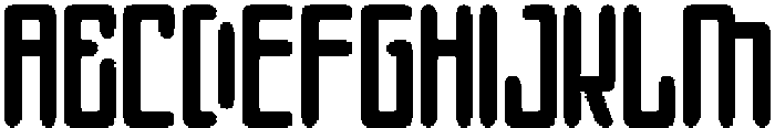 Apollon Circular Inline otf (400) Font UPPERCASE
