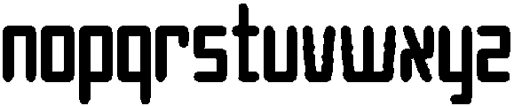 Apollon Circular Inline otf (400) Font LOWERCASE