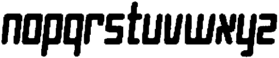 Apollon Circular Rough Italic otf (400) Font LOWERCASE