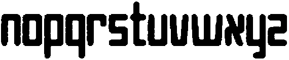 Apollon Circular Rough otf (400) Font LOWERCASE