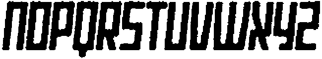 Apollon Eroded Italic otf (400) Font UPPERCASE