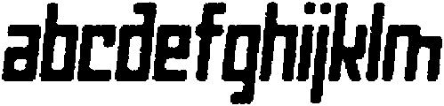 Apollon Eroded Italic otf (400) FONT