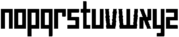 Apollon Inline otf (400) Font LOWERCASE