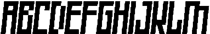 Apollon Italic otf (400) Font UPPERCASE
