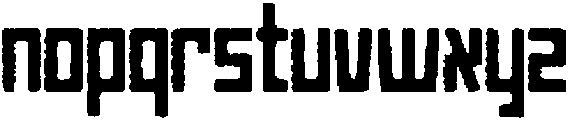 Apollon Rounded Eroded otf (400) Font LOWERCASE