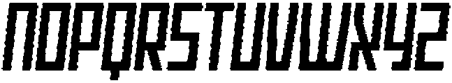 Apollon Rounded Inline Italic otf (400) Font UPPERCASE