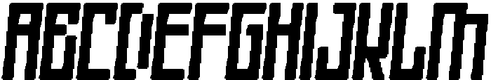 Apollon Rounded Italic otf (400) Font UPPERCASE