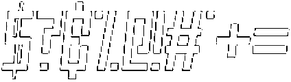 Apollon Rounded Outline Italic otf (400) Font OTHER CHARS