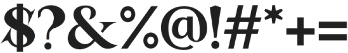 Aporla Regular otf (400) Font OTHER CHARS