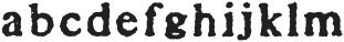 Apothecary Serif otf (400) Font LOWERCASE